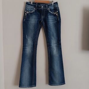 Miss Me Embellished Bootcut Jeans